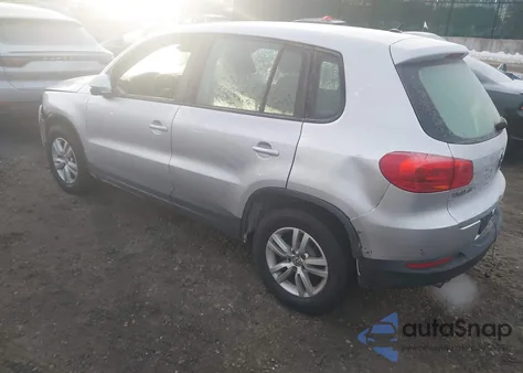 2012 Volkswagen Tiguan S z USA, uszkodzony, nr VIN WVGAV7AX4CW529409